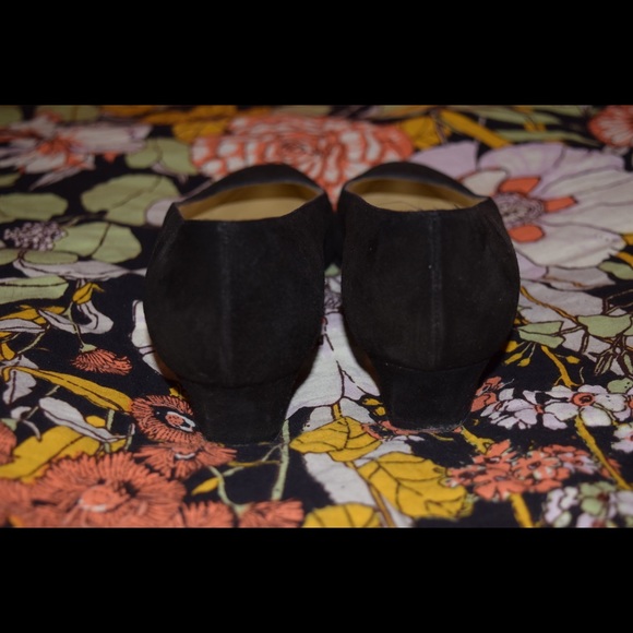 Black Suede Heels - Picture 3 of 3